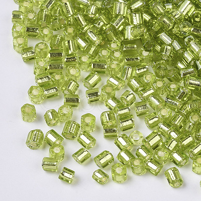 6/0 Glass Bugle Beads SEED-S032-04B-03-1