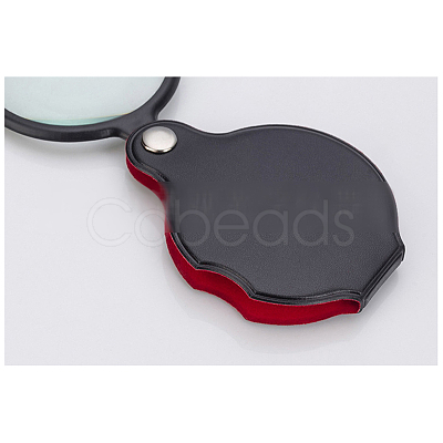 Mini Glass Lens Magnifier LS-AJEW-L073-13-1
