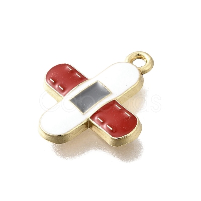 Medical Theme Alloy Enamel Pendants FIND-G090-02C-03-1