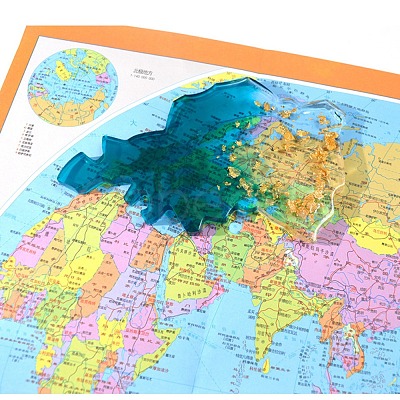 Map Coasters Silicone Molds DIY-O019-05-1