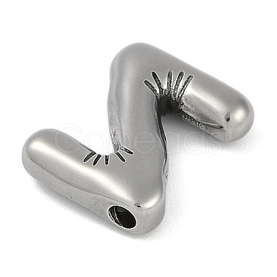 Anti-Tarnish 304 Stainless Steel Pendants STAS-K256-25Z-P-1
