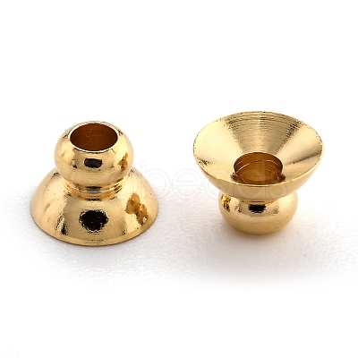 Brass Beads Cap KK-H759-35C-G-1