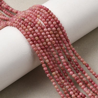 Natural Rhodonite Beads Strands G-G0005-B01-1