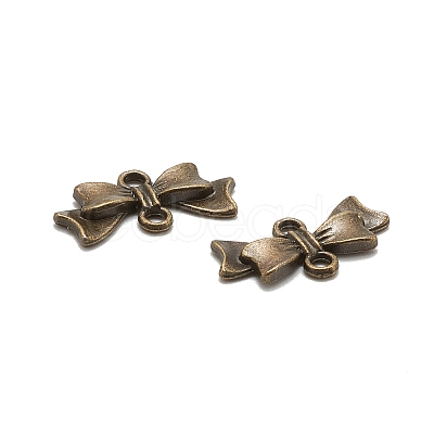 Bowknot Alloy Links connectors LS-EA11930Y-AB-1