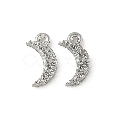304 Stainless Steel Pendant Rhinestone Settings STAS-Z144-02P-01-1