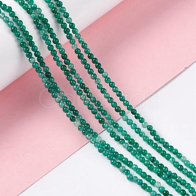 Natural White Jade Beads Strands G-C247-02D-1