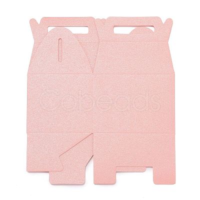 Creative Portable Foldable Paper Gift Box with Handles CON-E021-02C-1