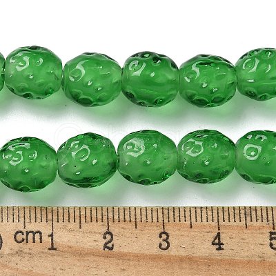 Handmade Lampwork Beads Strands LAMP-Z011-01F-1