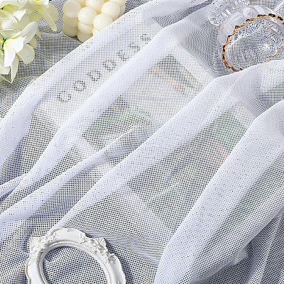 Polyester Elastic Eyelet Fabric AJEW-WH20006-273F-1