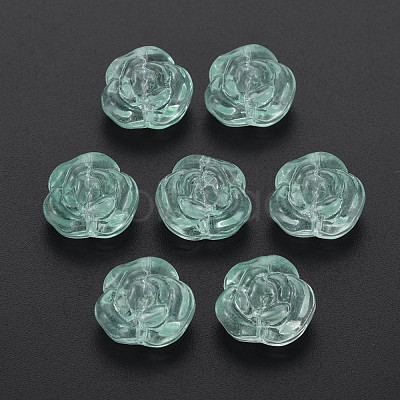 Transparent Baking Paint Glass Beads GLAA-S190-022-A06-1