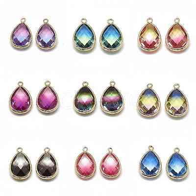 Glass Pendants GLAA-Q068-12A-M-1
