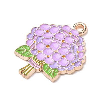 Alloy Enamel Pendants ENAM-I089-02G-08-1