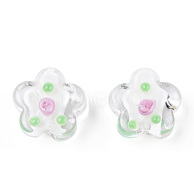 Handmade Bumpy Lampwork Beads X-LAMP-N024-04-1
