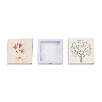 Square Plastic 3D Floating Frame Display Holder ODIS-L006-02-1