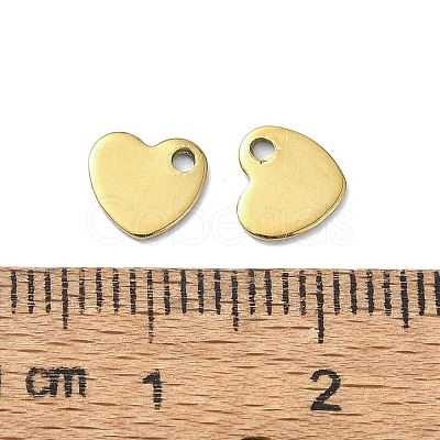 Ion Plating(IP) 201 Stainless Steel Charms STAS-H191-01A-G-1