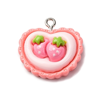 Opaque Resin Pendants RESI-V011-01E-1