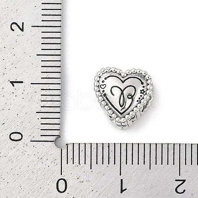 925 Sterling Silver European Beads STER-R005-02AS-01-1