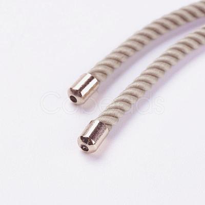 Nylon Twisted Cord Bracelet Making MAK-F018-06RG-RS-1