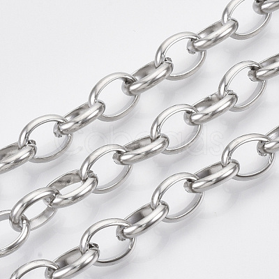 Tarnish Resistant 304 Stainless Steel Rolo Chains STAS-R100-34-1