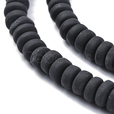 Handmade Polymer Clay Beads Strands X-CLAY-N008-008J-1