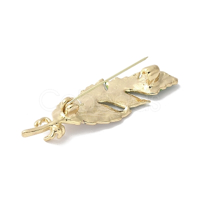 Feather Enamel Pins JEWB-M067-03G-1