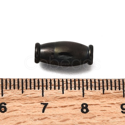 Barrel 304 Stainless Steel Magnetic Clasps STAS-D382-03B-EB-1