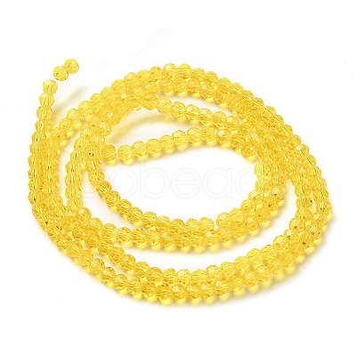 Transparent Glass Beads EGLA-A035-T3mm-D03-1