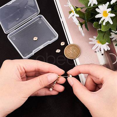 2Pairs Sterling Silver Ear Nuts STER-CN0001-07A-1