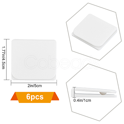 Plastic Windproof Stop Protect Clips LS-FIND-WH0203-48-1