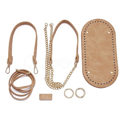 PU Leather DIY Purse Knitting Making Kit DIY-WH0319-68-1