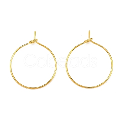 Brass Wine Glass Charm Rings EC067-1G-1