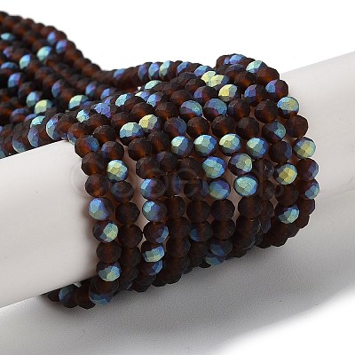 Imitation Jade Glass Beads Strands EGLA-YW0003-19B-02-1