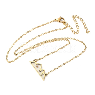 304 Stainless Steel Mustard Seed Faith Pendant Necklaces NJEW-Z063-04G-01-1