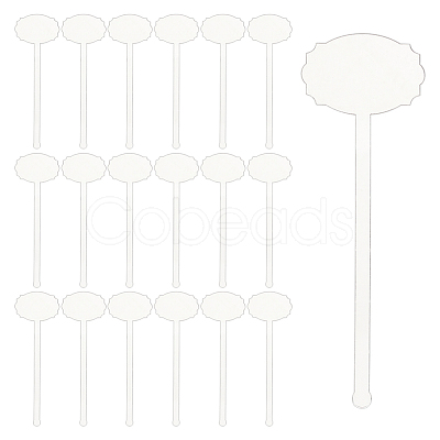24Pcs Transparent Acrylic Stirring Rods AJEW-FG0003-15A-1
