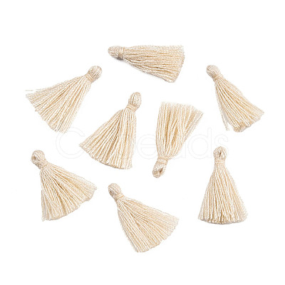 Polycotton(Polyester Cotton) Tassel Pendant Decorations LS-FIND-S228-30-1
