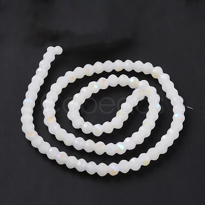 Electroplate Glass Beads Strands EGLA-A034-J6mm-L08-1