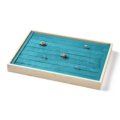 Wooden Ring Presentation Display Boxes ODIS-P008-07-1