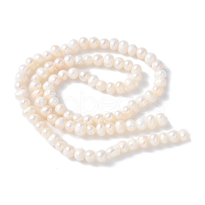Natural Cultured Freshwater Pearl Beads Strands PEAR-I007-07L-06-1