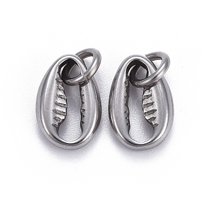 Non-Tarnish 304 Stainless Steel Charms STAS-L218-18P-1