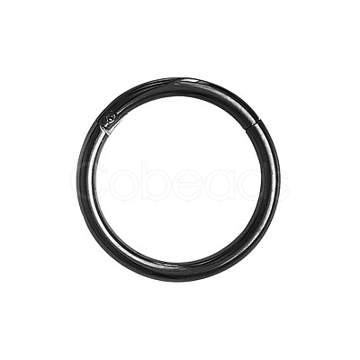 316L Surgical Stainless Steel Hoop Cartilage Earrings WGB51CA-37-1