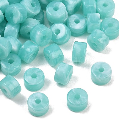 Opaque Acrylic Imitation Gemstone Beads AC-CBA3EFE-02B-1