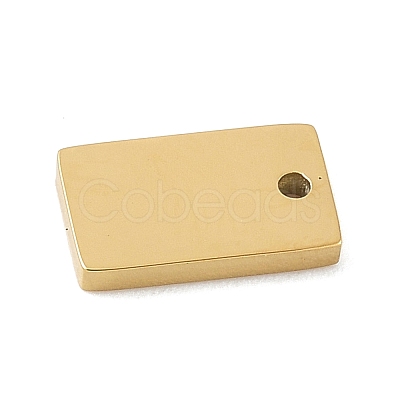304 Stainless Steel Mirror Polished Finish Stamping Blank Tag Charms STAS-D365-07G-1