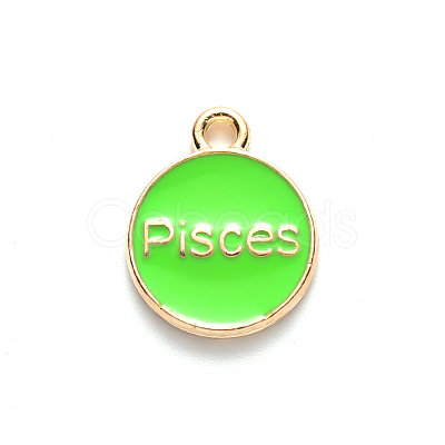 Alloy Enamel Pendants LS-X-ENAM-S124-01A-06H-1