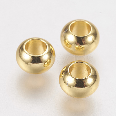 Brass Spacer Beads KK-F730-04-1
