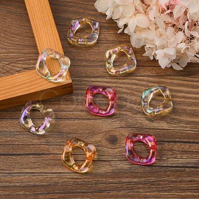 Transparent Acrylic Linking Rings PACR-R246-009-1