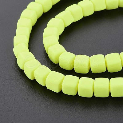 Handmade Polymer Clay Beads Strands X-CLAY-T020-09H-1