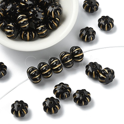 40Pcs Resin Beads RESI-YW0005-84E-1