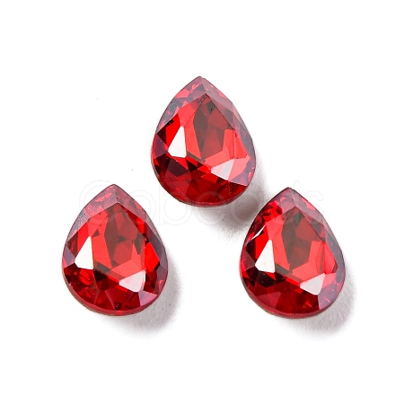 Glass Rhinestone Cabochons RGLA-A026-08A-227SS-1
