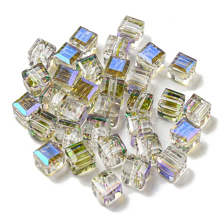 Electroplate Glass Beads EGLA-Z004-04B-05-1