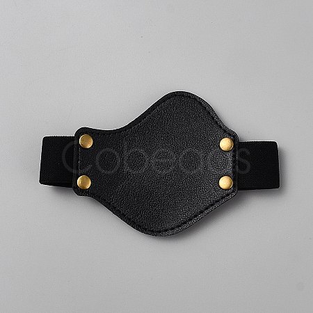PU Leather Shoe Covers AJEW-WH20816-120A-1